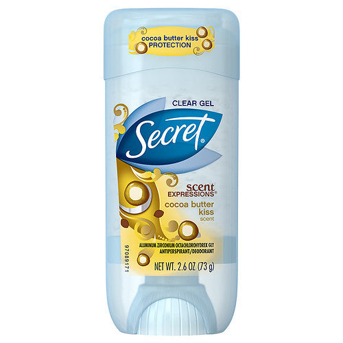 Secret Scent Expressions Clear Gel, Cocoa Butter Kiss - 2.7 Oz